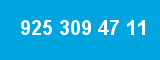 925 309 47 11 925 309 47 11